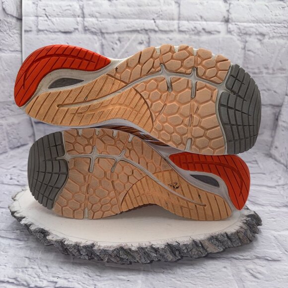 New Balance Women's Fresh Foam X 860 V12 Running Shoe Size 10.5 D Orange Gray - Picture 12 of 12
